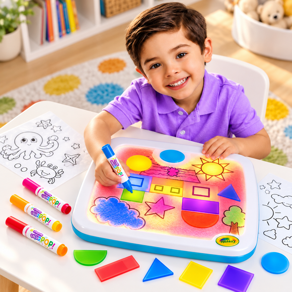  Light Up Activity Board sensory toy for toddlers aged 3 and above
