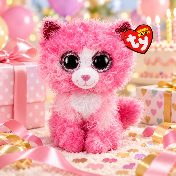 TY Beanie Boo Reagan collectible cat soft toy for gifting
