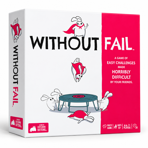 Without Fail social party game for fun group challenges and game nights
