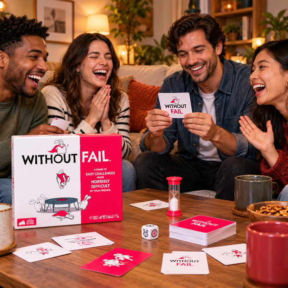Without Fail Team Challenge Game for social gatherings and party fun
