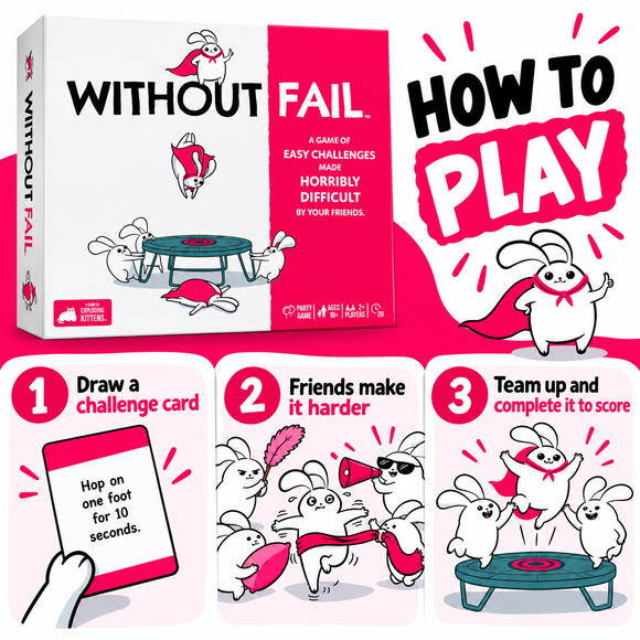  Without Fail social gathering game for group entertainment and party activities
