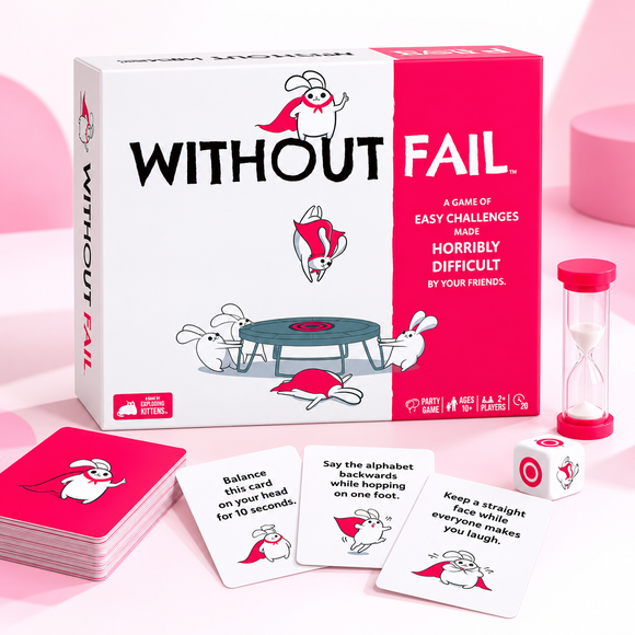  Without Fail team game for parties, celebrations and social events
