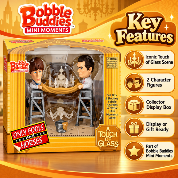 A Touch of Glass TV scene collectible from Only Fools and Horses
