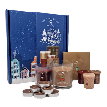Christmas Candles Gift Selection Star Bright Wax Co