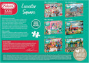 Jumbo, Falcon Contemporary Leicester Square at Christmas, Jigsaws Puzzle, 1000 Pieces for Adults-4