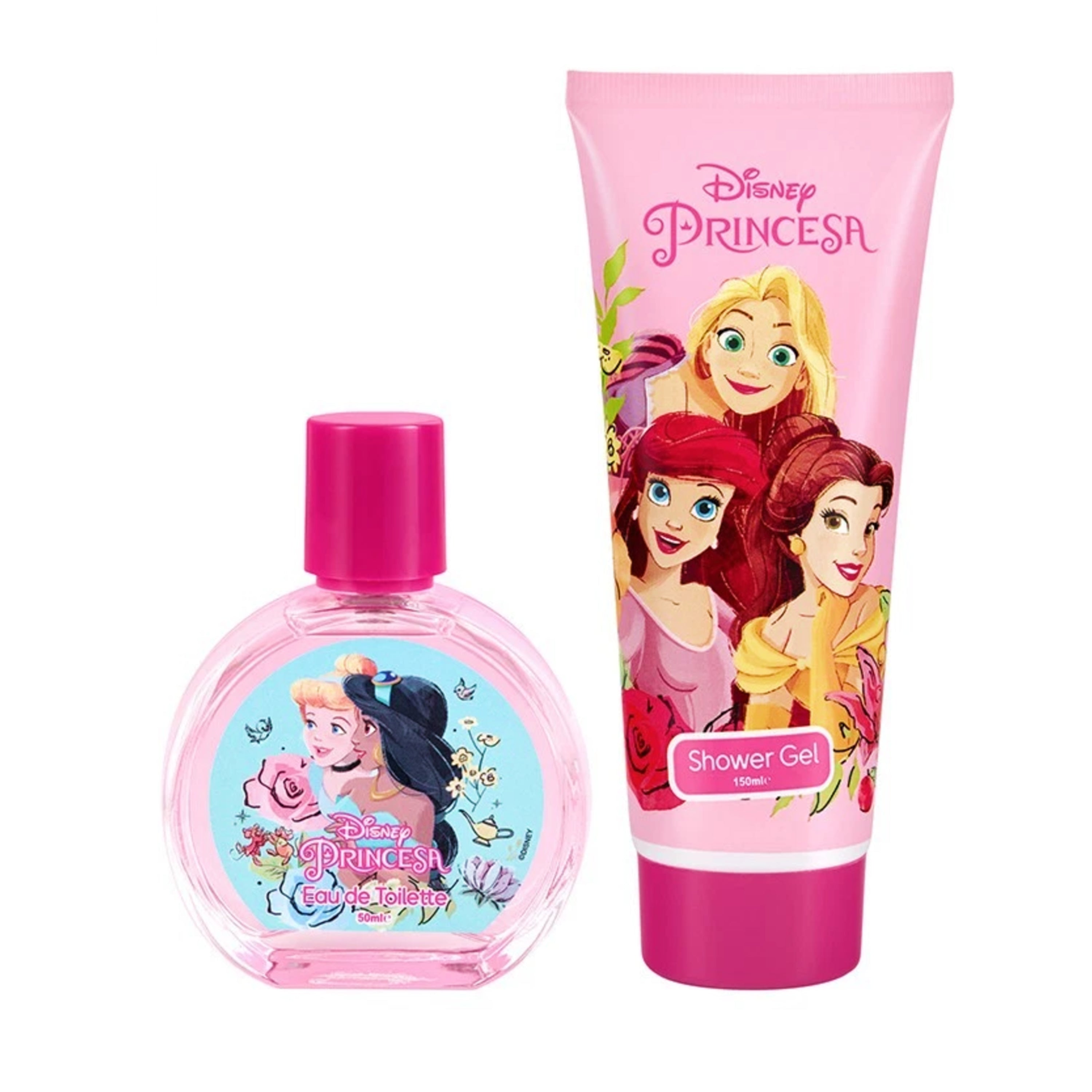 Disney Princess Fragrance Duo Gift Set – Eau de Toilette 50ml & Shower Gel 150ml EDT - 0