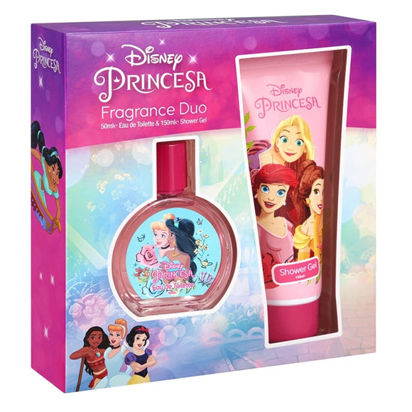 Disney Princess Fragrance Duo Gift Set – Eau de Toilette 50ml & Shower Gel 150ml EDT