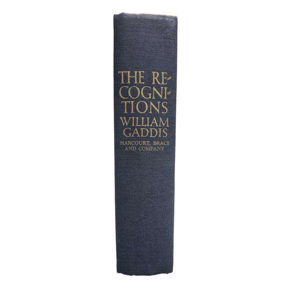 The Recognitions - William Gaddis - First Edition - USA - Hardcover