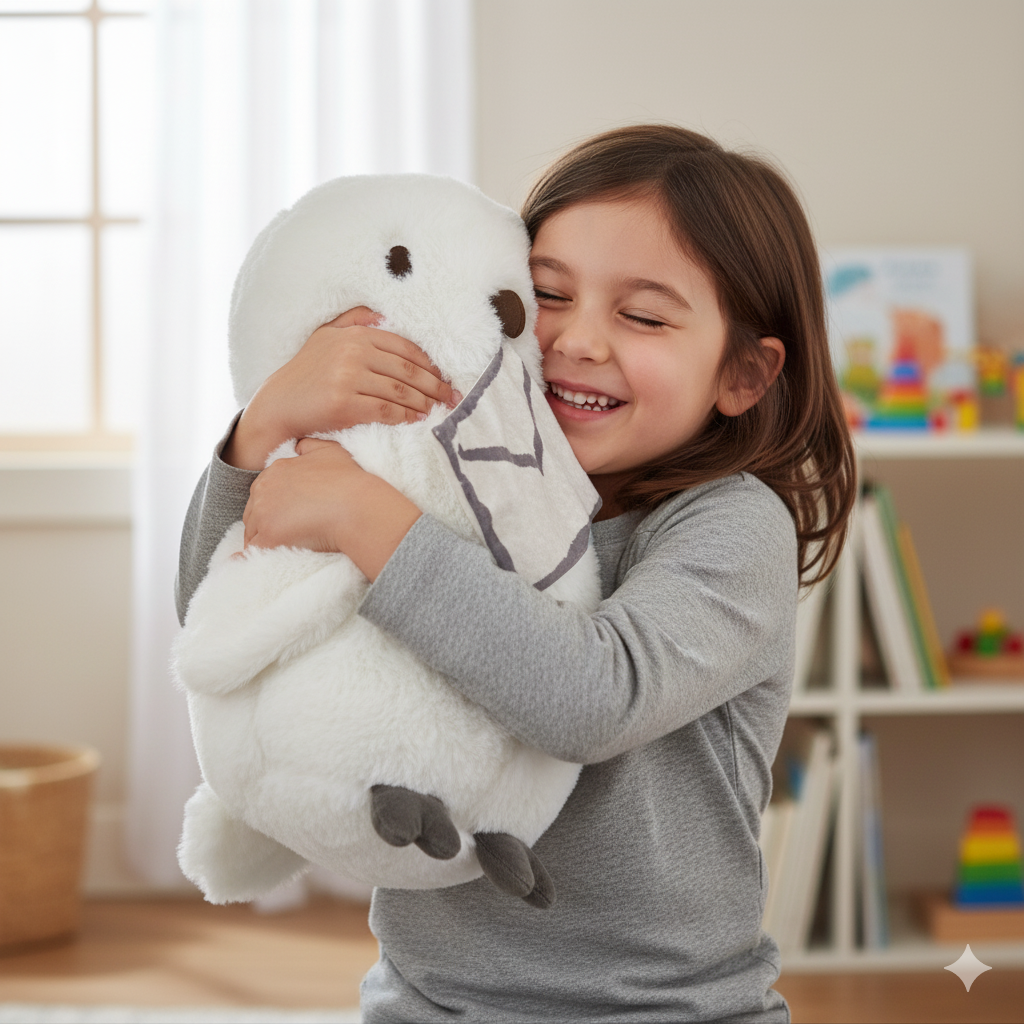 Official 40cm Plush Hedwig with Letter – Soft Cuddly Toy for Kids & Collectors