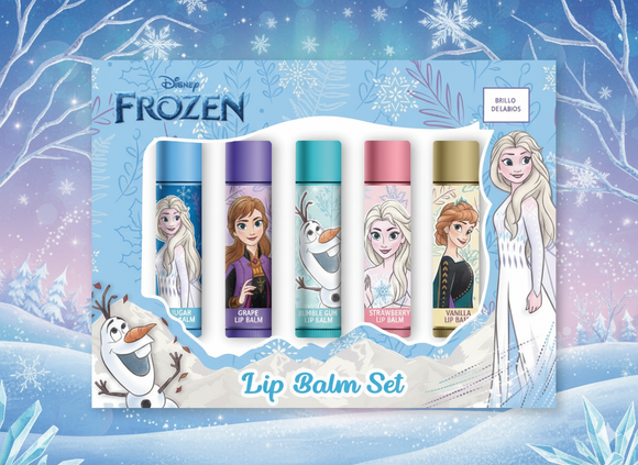 5-Pc Disney Frozen Lip Balm Set - Perfect Stocking Stuffer / Birthday Gift for Kids