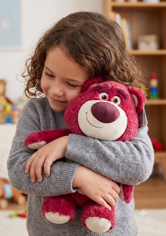 Lotso Bear Plush Soft Toy Pink Teddy Stuffed Disney Pixar Toy Story Official
