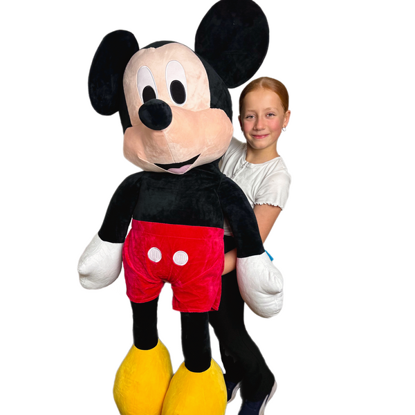Mickey mouse top large soft toy