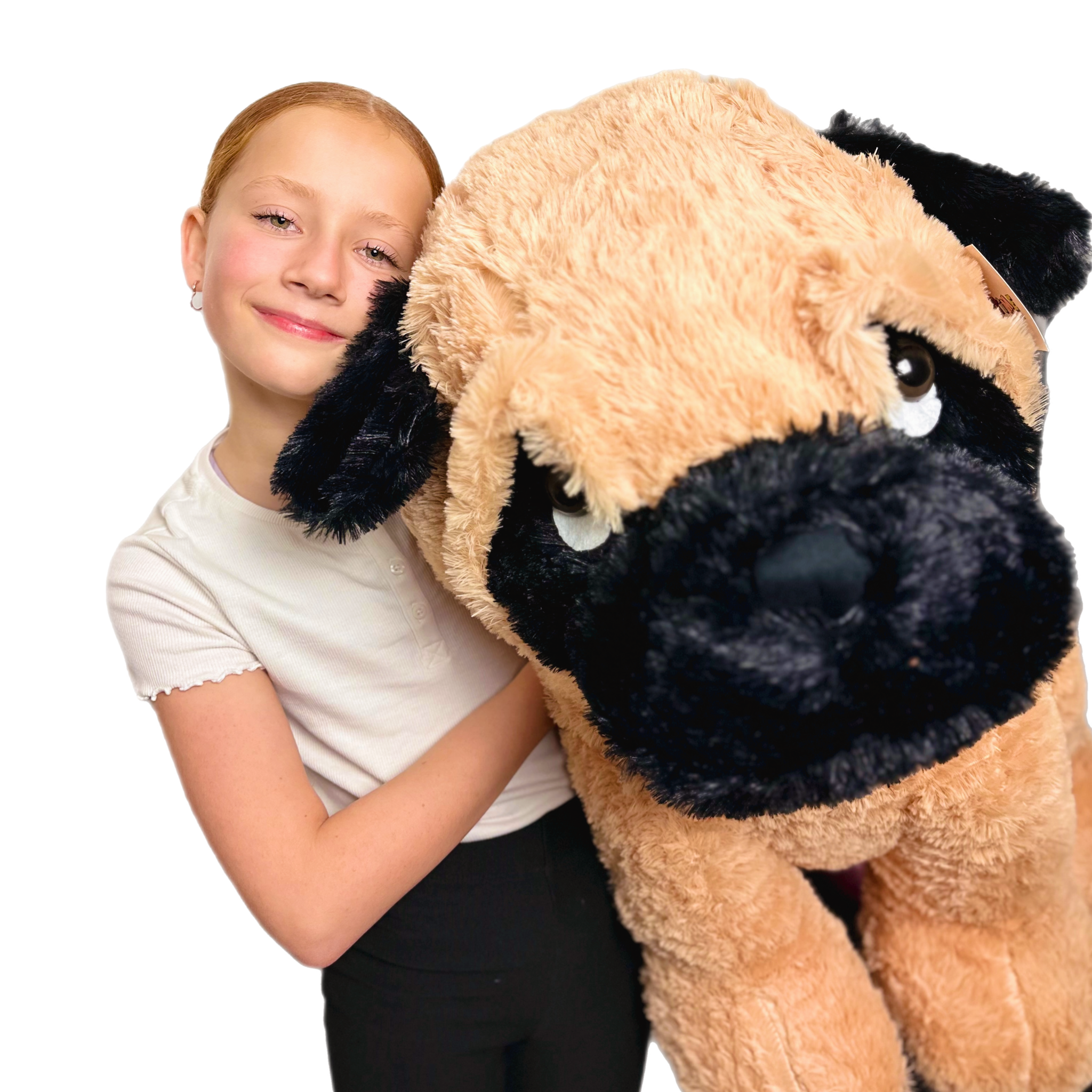 Giant pug teddy best sale