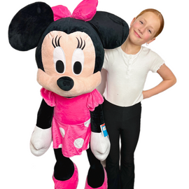 Minnie Mouse Extra Large Plush Soft Toy - Super Sized Giant 100cm Official Disney