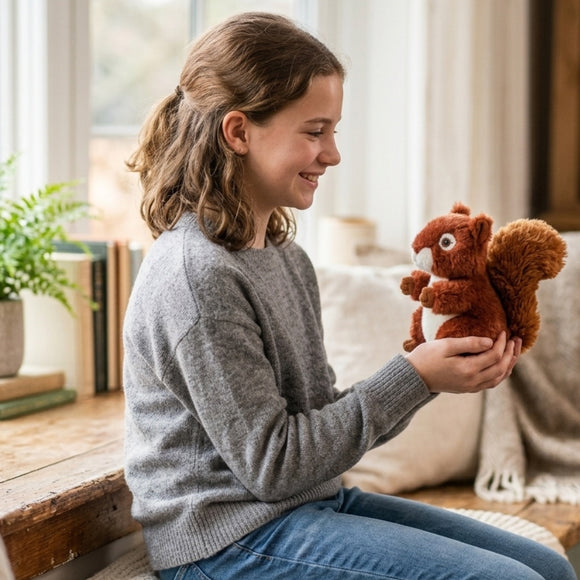 Keeleco 100% Recycled Plush Eco Toys (Red Squirrel)