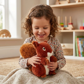 Keeleco 100% Recycled Plush Eco Toys (Red Squirrel) - 0