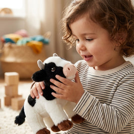 Keeleco 100% Recycled Plush Eco Toys (Cow) - 0