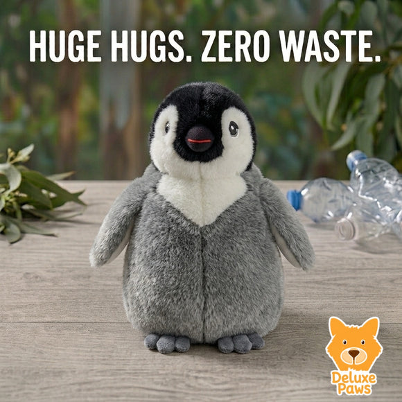Keeleco 100% Recycled Plush Eco Toys (Baby Emperor Penguin)