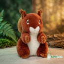 Keeleco 100% Recycled Plush Eco Toys (Red Squirrel)-5
