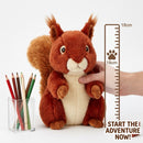 Keeleco 100% Recycled Plush Eco Toys (Red Squirrel)-6