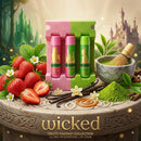 Wicked Lip Balm Set 3 Pack | Strawberry, Vanilla & Matcha | Limited Edition Gift-11