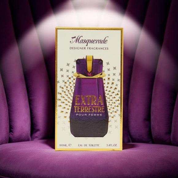 Masquerade Designer Fragrances Extra Terrestre Eau de Toilette 100ml for women
