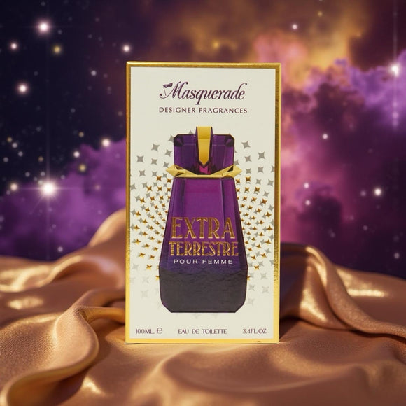 Masquerade Designer Fragrances Extra Terrestre Eau de Toilette 100ml for women