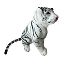 Deluxe Paws Large White Tiger Sitting 60cm-4