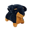 Sausage Dog Puppy Plush 14cm (Black)-3