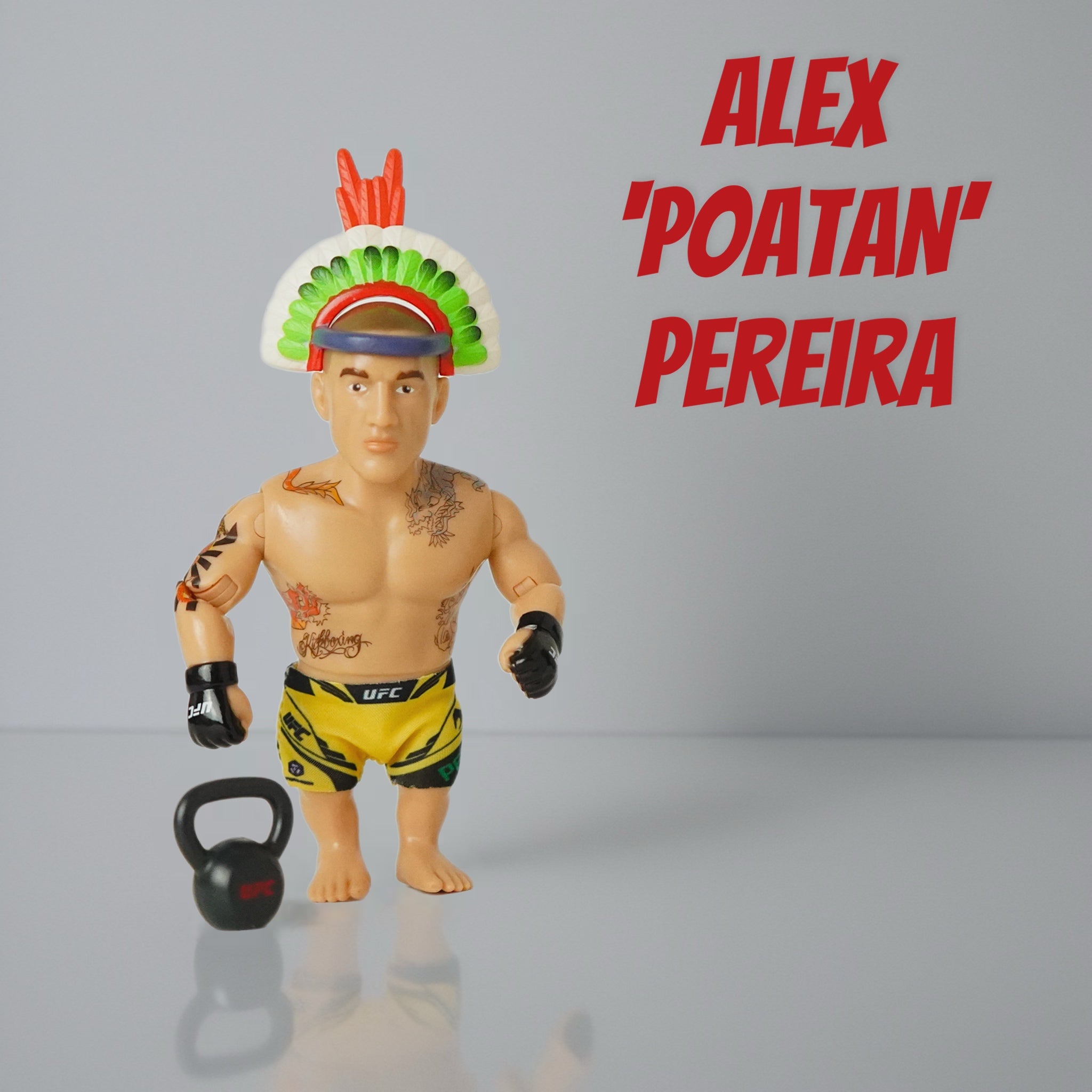 Alex Pereira UFC Official Collectable Figure 4.5-Inch Articulated