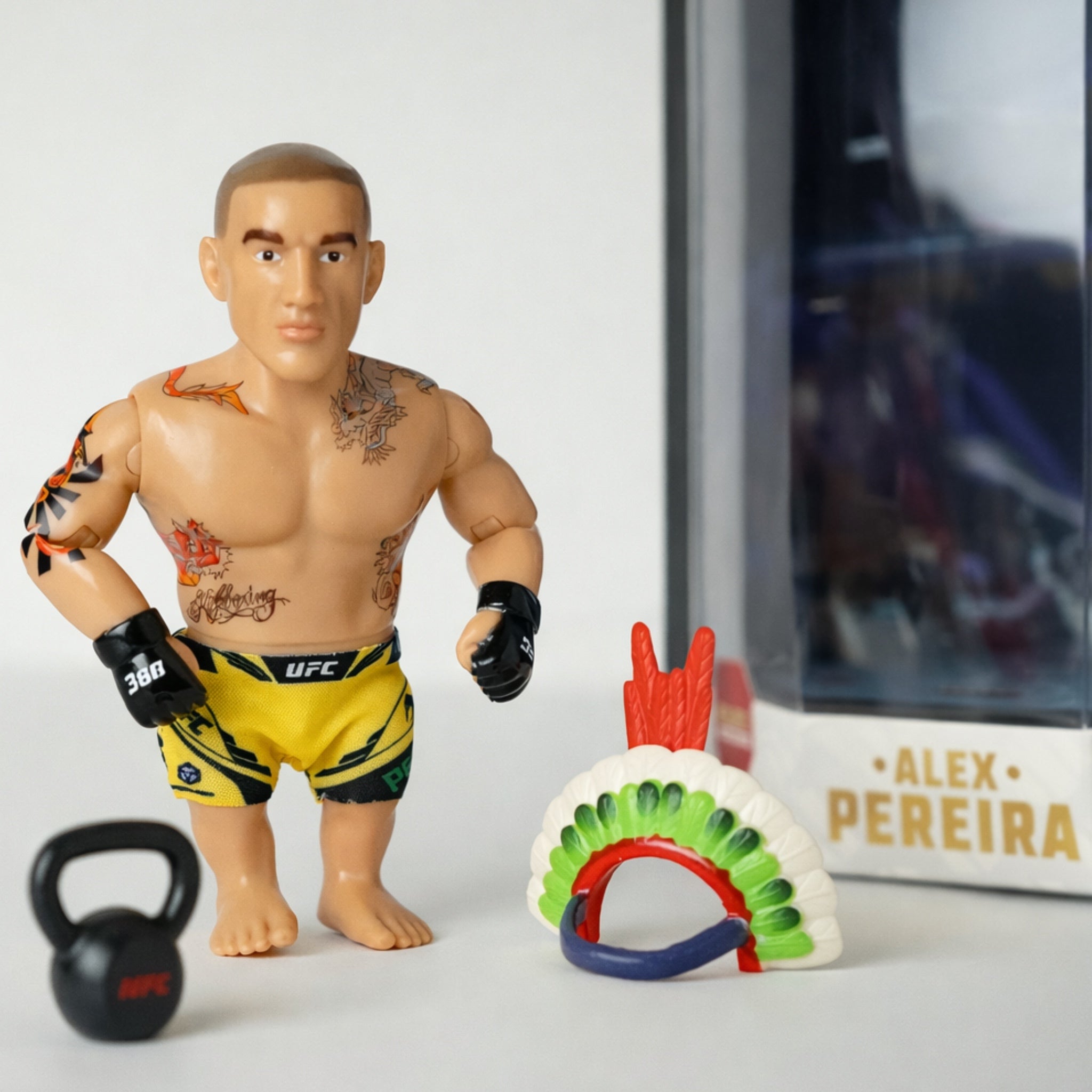 Alex Pereira UFC Official Collectable Figure 4.5-Inch Articulated