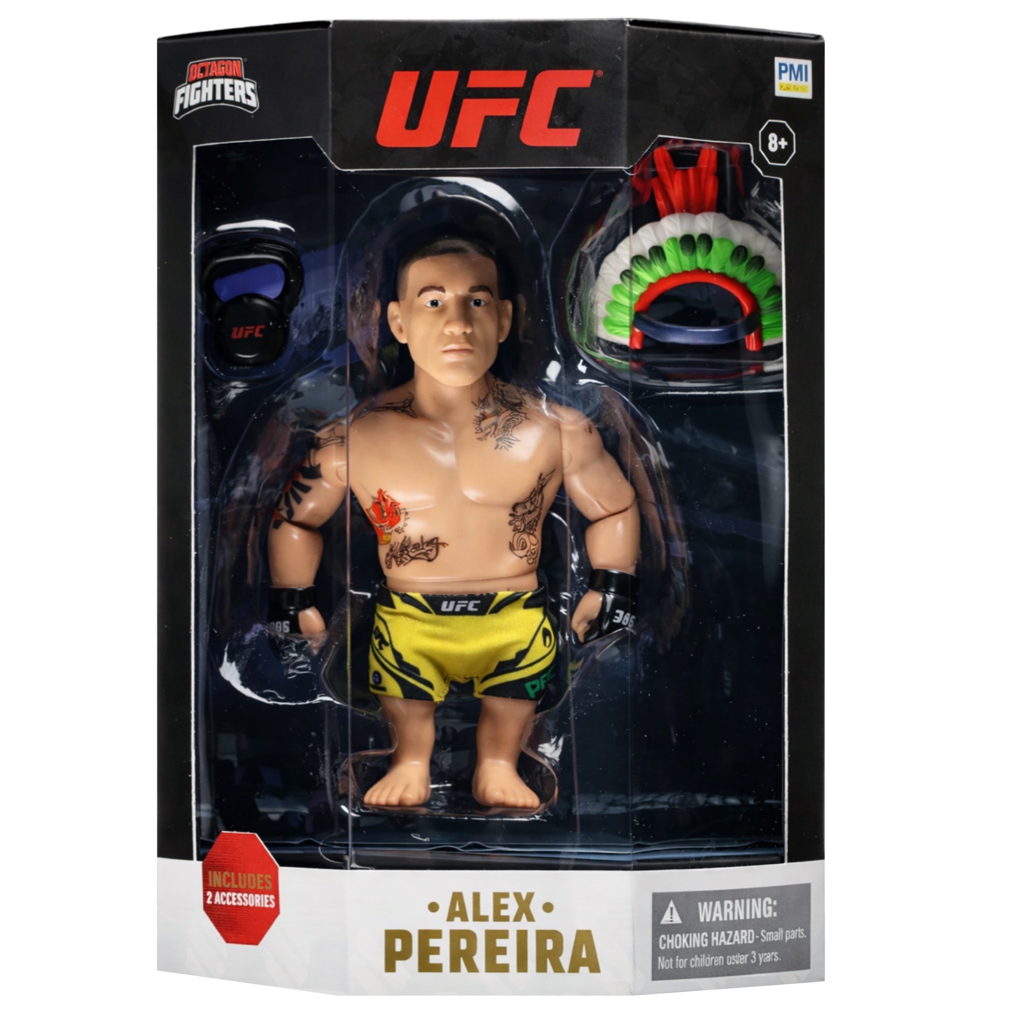 Alex Pereira UFC Official Collectable Figure 4.5-Inch Articulated