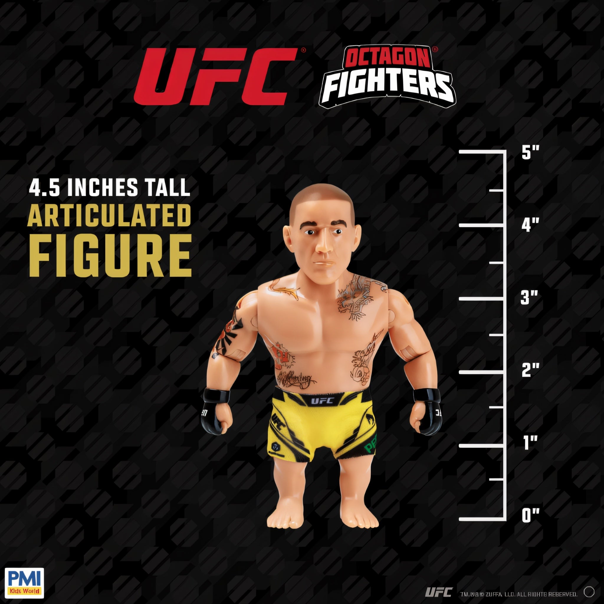 Alex Pereira UFC Official Collectable Figure 4.5-Inch Articulated