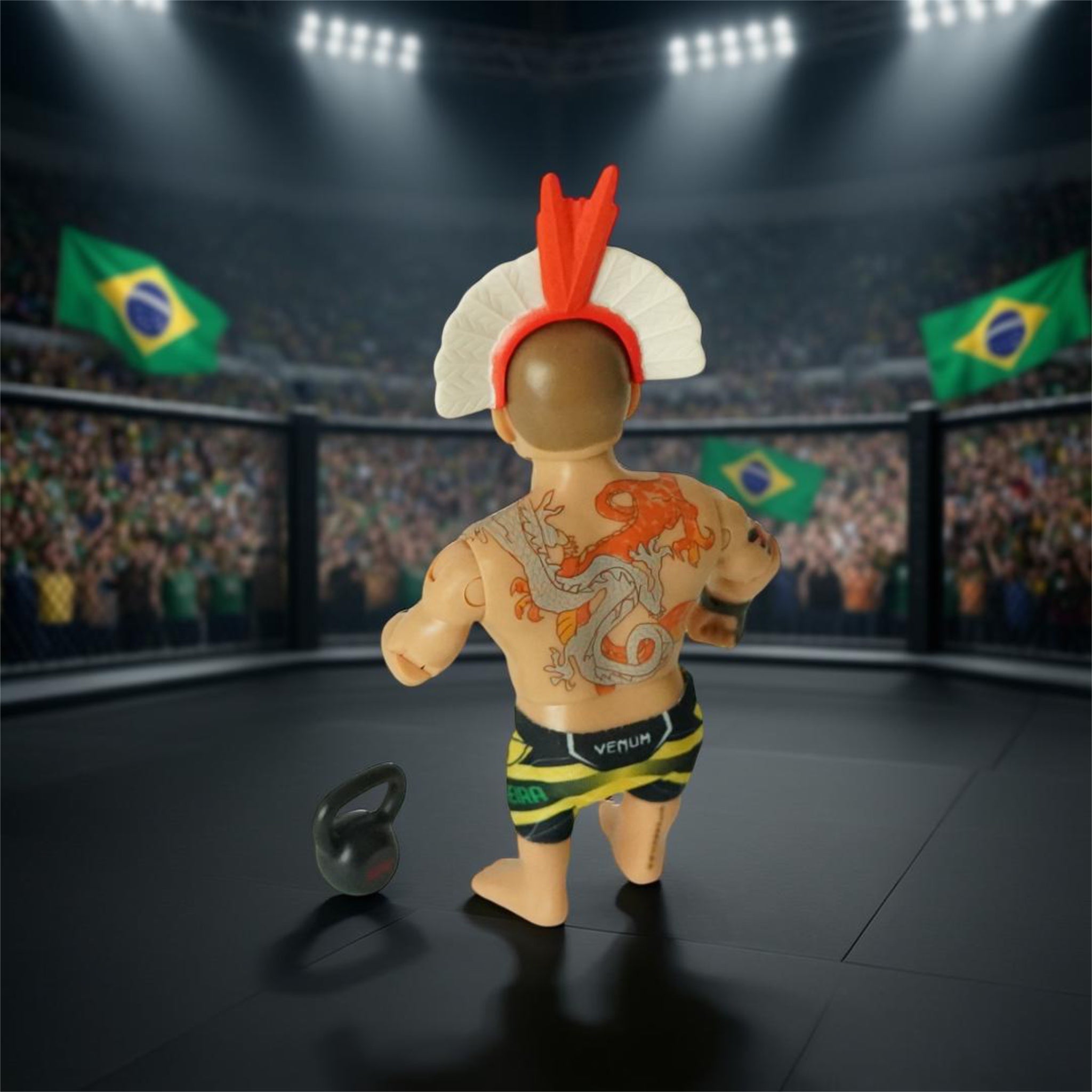 Alex Pereira UFC Official Collectable Figure 4.5-Inch Articulated