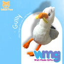 Seagull Plush Toy 24cm with Chip in Mouth Bird Soft Toy-5