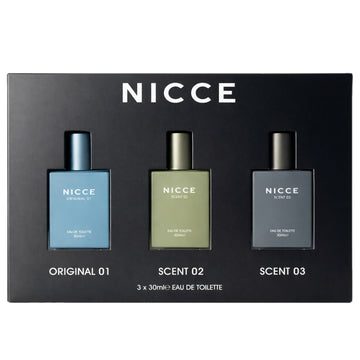 NICCE Eau de Toilette Gift Set – 3 x 30ml Men’s Fragrance Collection - 0