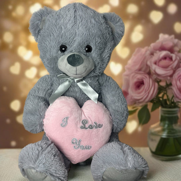 Valentines Day Extra Large Teddy Bear I Love You Cuddly Toy