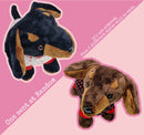 Valentines Plush Dachshund Sausage Dog Soft Toy-6