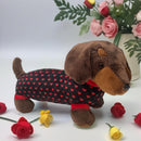 Valentines Plush Dachshund Sausage Dog Soft Toy-3