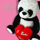 Valentines - I Love You - Panda Bear - Large Giant Plush 80cm with Heart (Heart Colour Sent at Random)-5