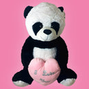 Valentines - I Love You - Panda Bear - Large Giant Plush 80cm with Heart (Heart Colour Sent at Random)-3