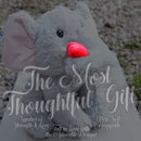 Deluxe Paws Cute Elephant with Heart Valentines Cuddly Toy 30cm Super Soft Plush Toy-7