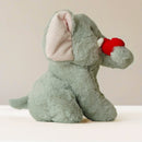 Deluxe Paws Cute Elephant with Heart Valentines Cuddly Toy 30cm Super Soft Plush Toy-5