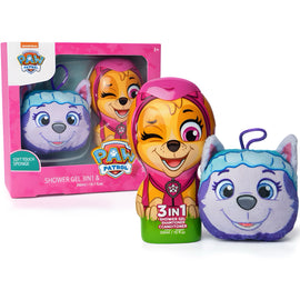 PAW Patrol Skye Kids Bath Gift Set 3in1 Shower Gel Shampoo Conditioner & Sponge