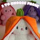 Easter Zip'Emals Reversible Bunny Plush (3 Assorted - Fruits & Veg)-1