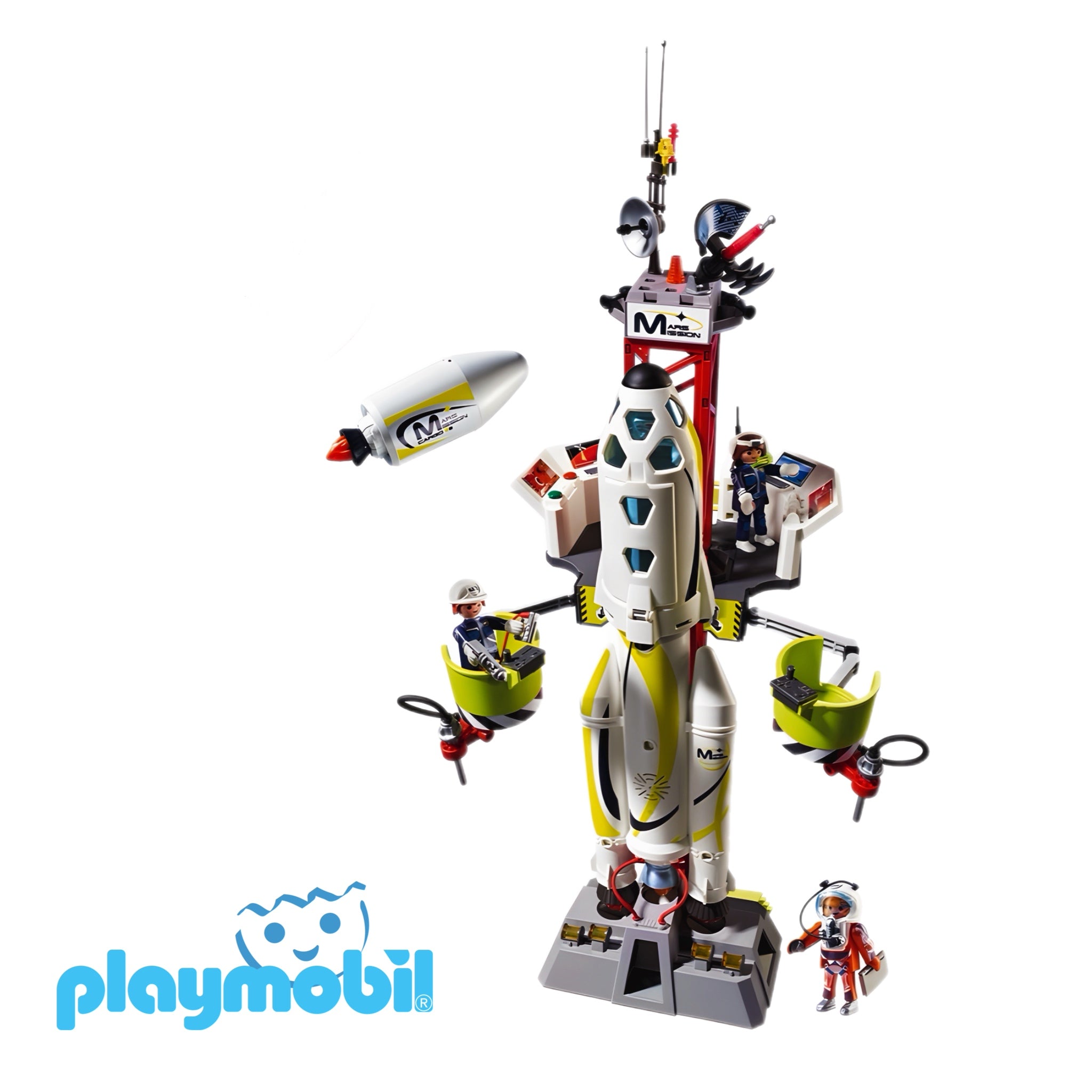 Playmobil 9488 Space Mars Mission Rocket with Launch Site
