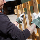 Nozzy Workzone Mens Heavy Duty Leather Gloves - Gardening Work Garage-10