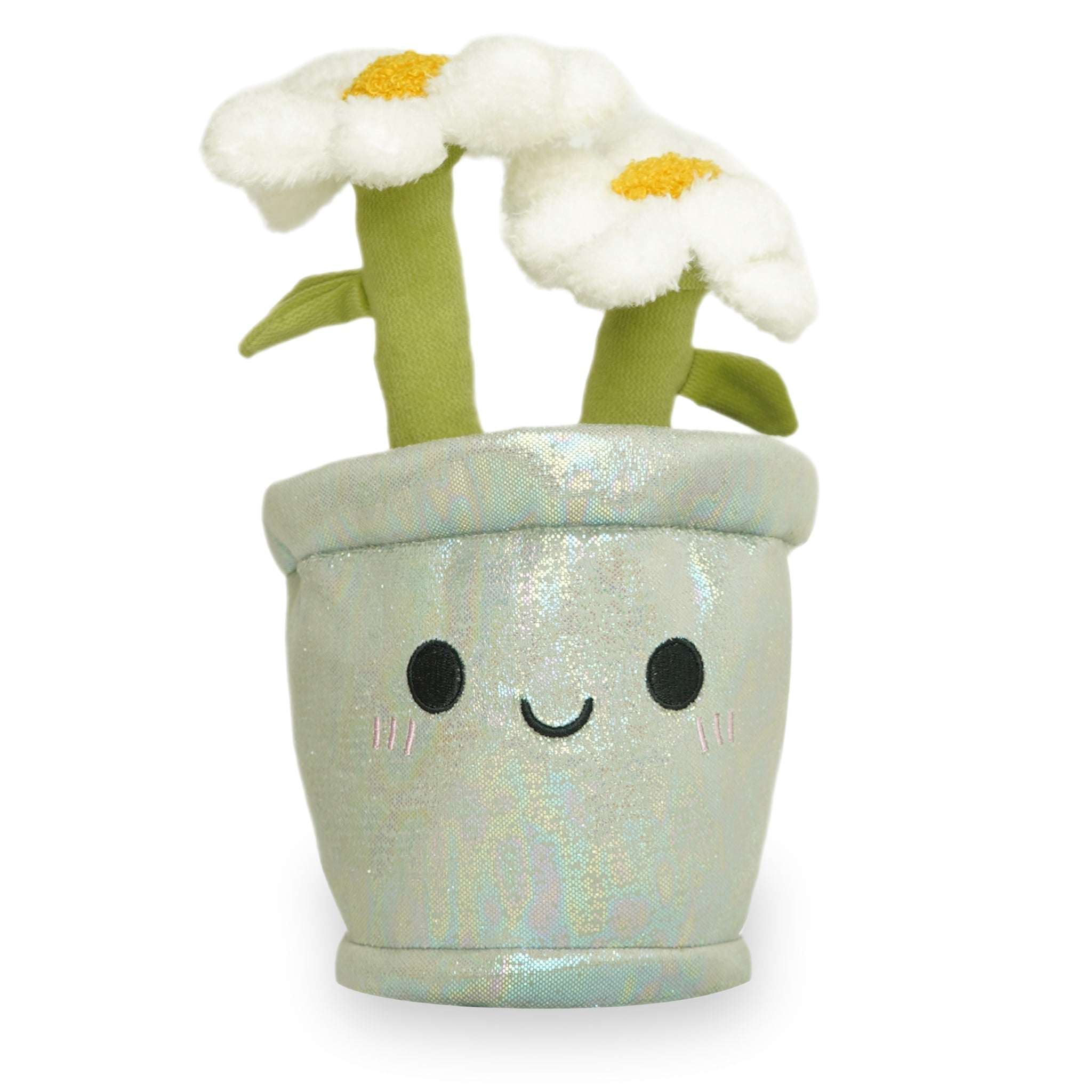 Deluxe Paws Daisy Plant Plush Toy Kawaii Plushie, 10"