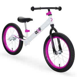 Bixe - Pro Balance Aluminium Bike (3 to 7 Years Old, 50kg) - Pink - 16 inch