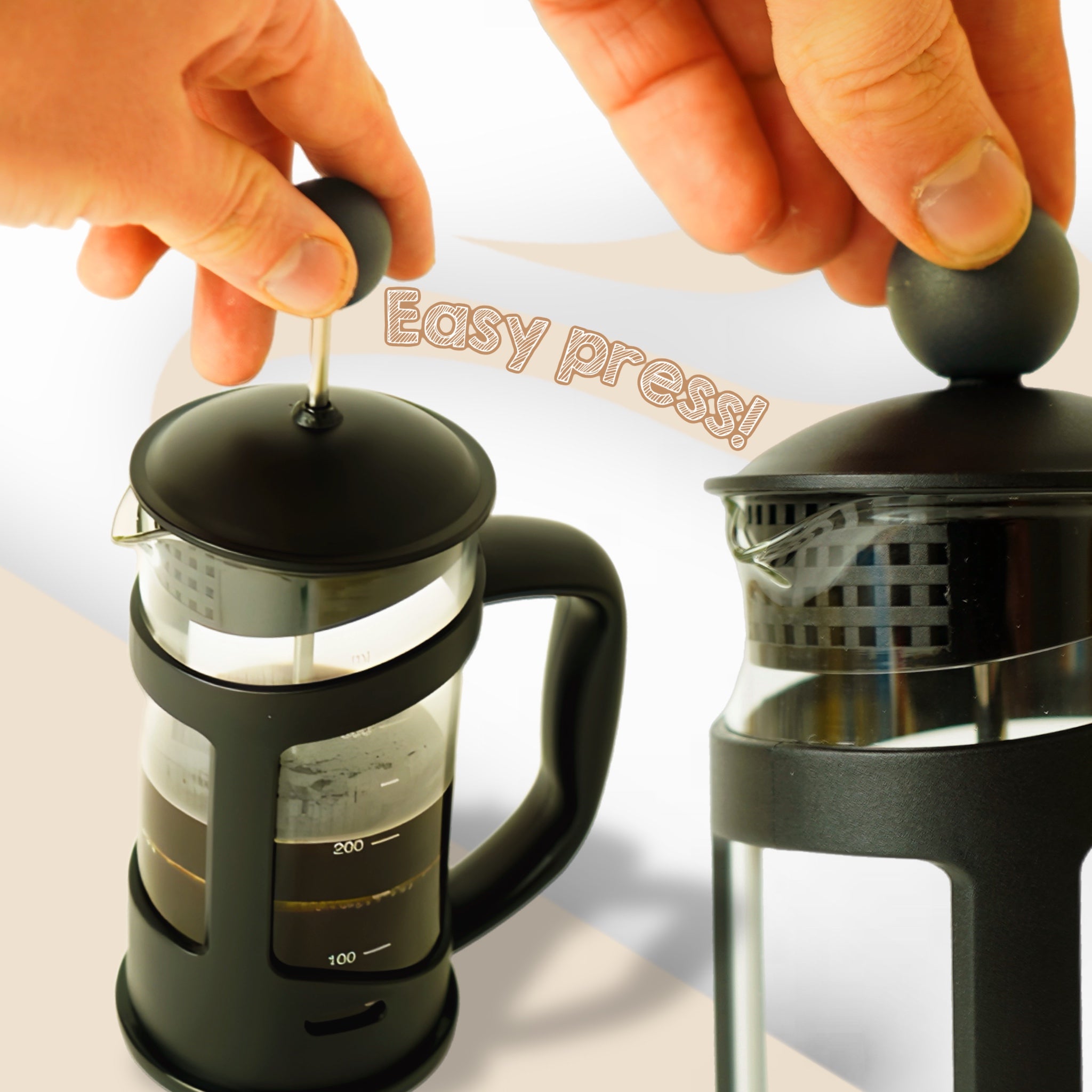 Nozzy French Press Coffee & Tea Maker 350ML